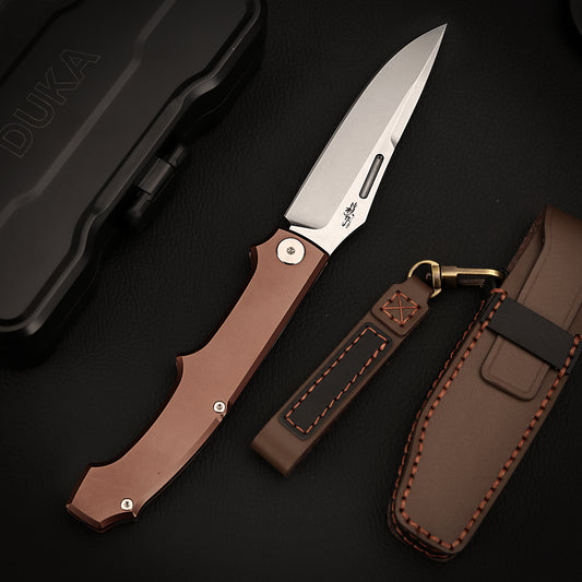 Vanax Steel Slip Joint Pocket Knife with Titanium