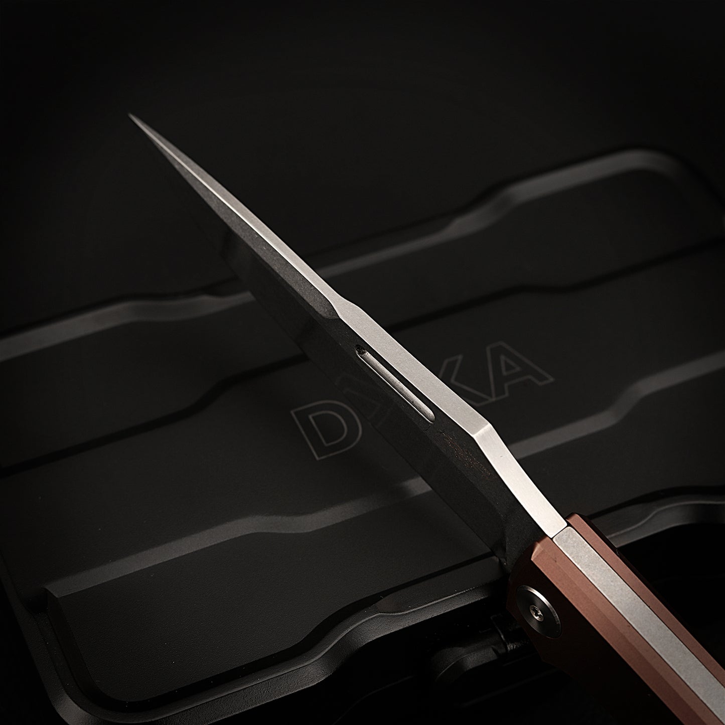 Vanax Steel Slip Joint Pocket Knife with Titanium