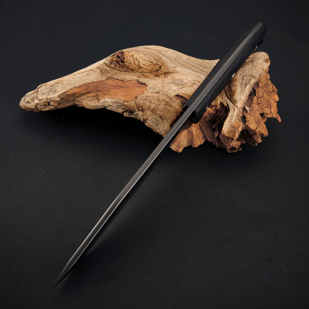 7.8 Inch Machete， ASP2003 Steel, Carbon Fiber Composite Handle