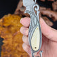 Phoenix Hand-carved Fixed Blade Knife