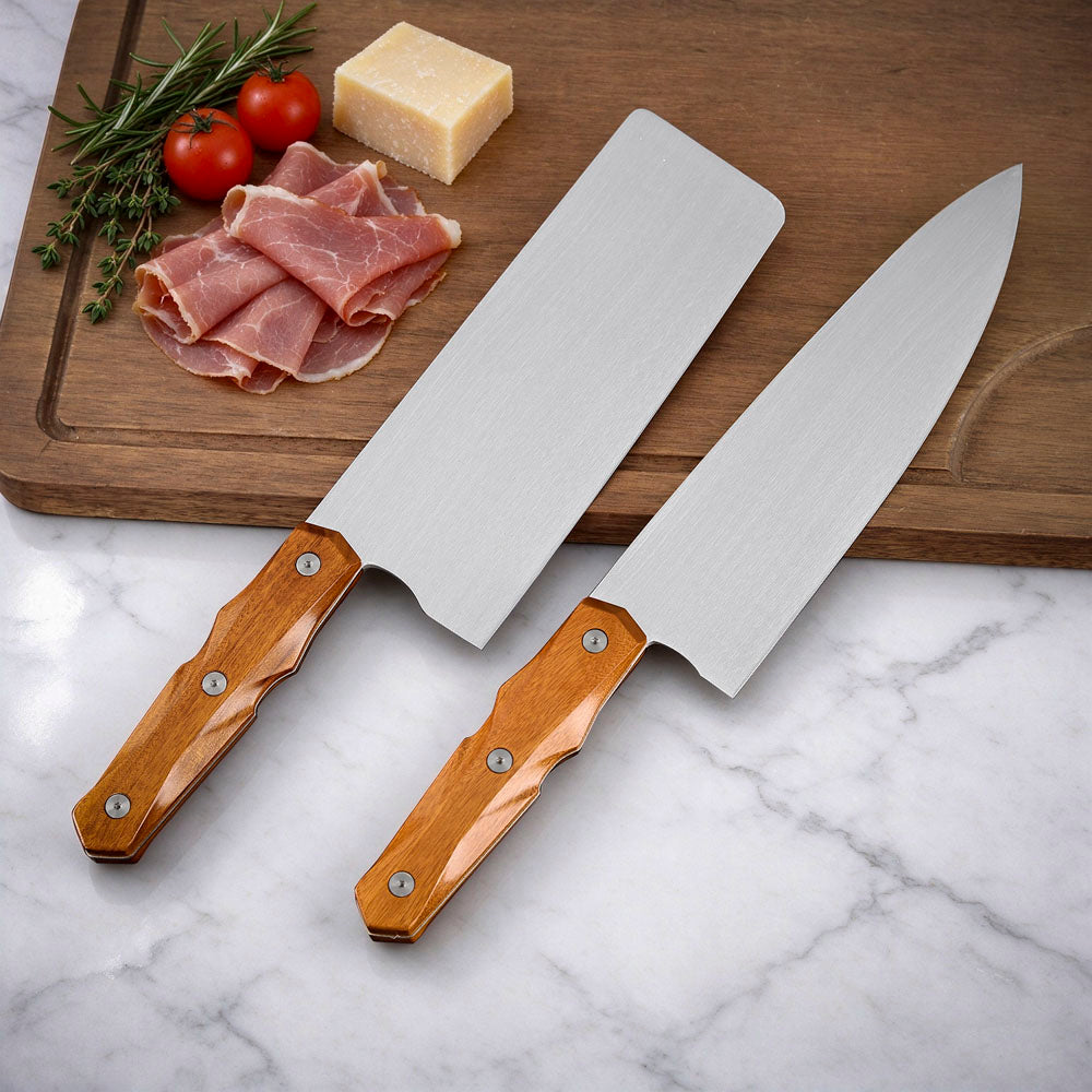 8 Inch Kitchen Chef's Knife M390 Steel, Ironwood