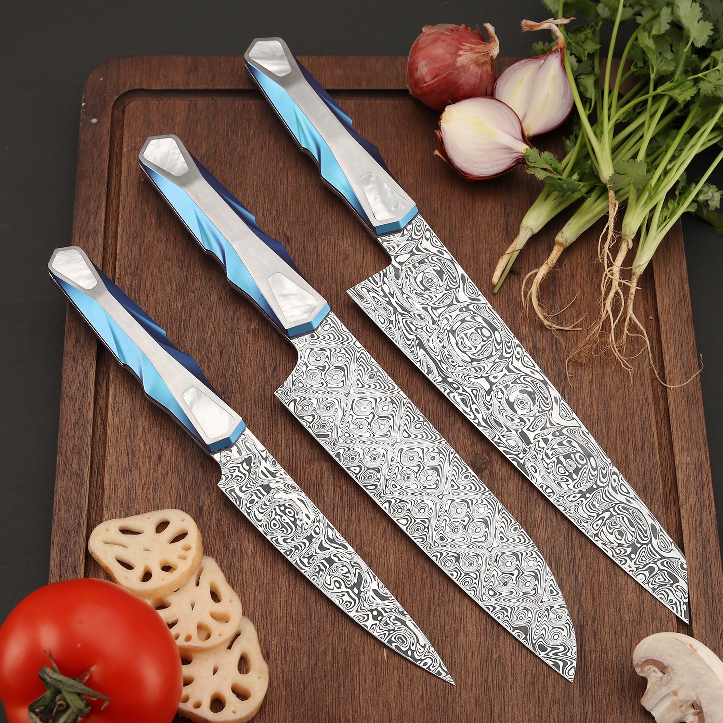 Cuchillo de cocina personalizado de serie limitada