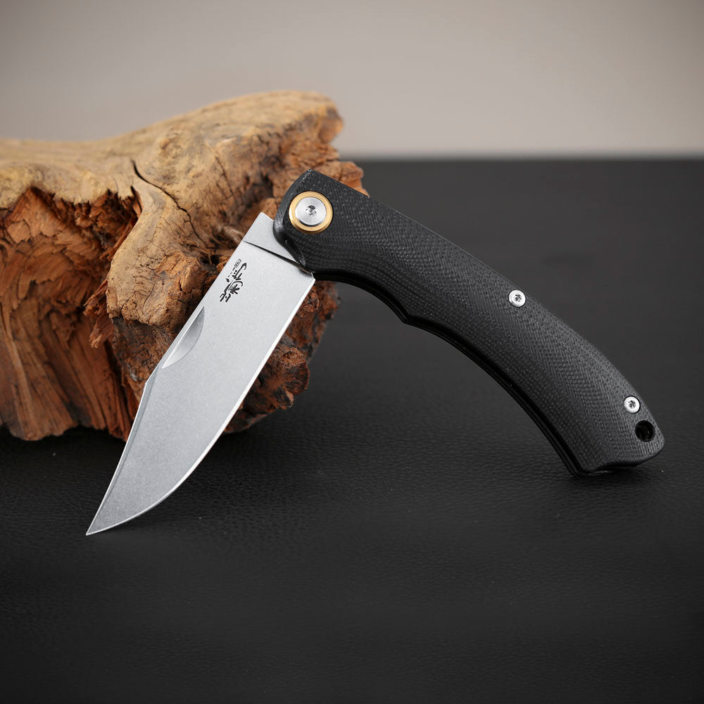 3 Inch Slip Joint Pocket Knife, CobalMax Steel, G10