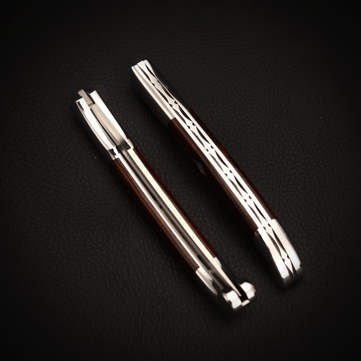 Laguiole Pocket Knife in M390 Steel, Ironwood