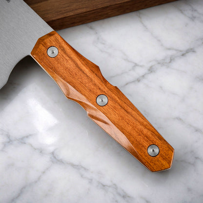 8 Inch Kitchen Chef's Knife M390 Steel, Ironwood