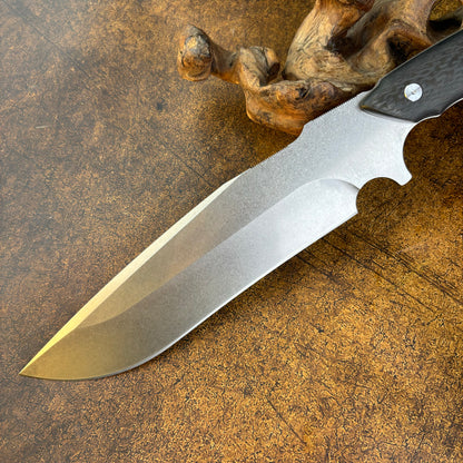 7.2" Bowie Fighter in Vanax SuperClean Steel