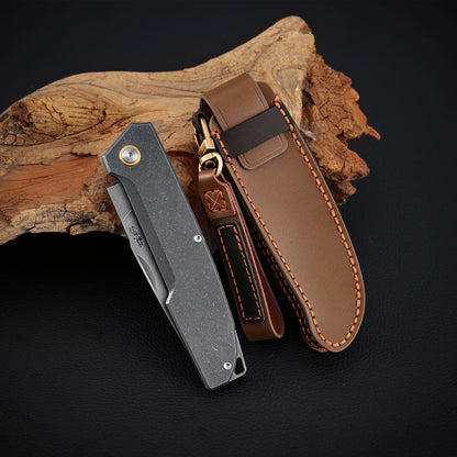 Slip Joint Pocket Knife 3.6 Inch MagnaCut Steel, Titanium