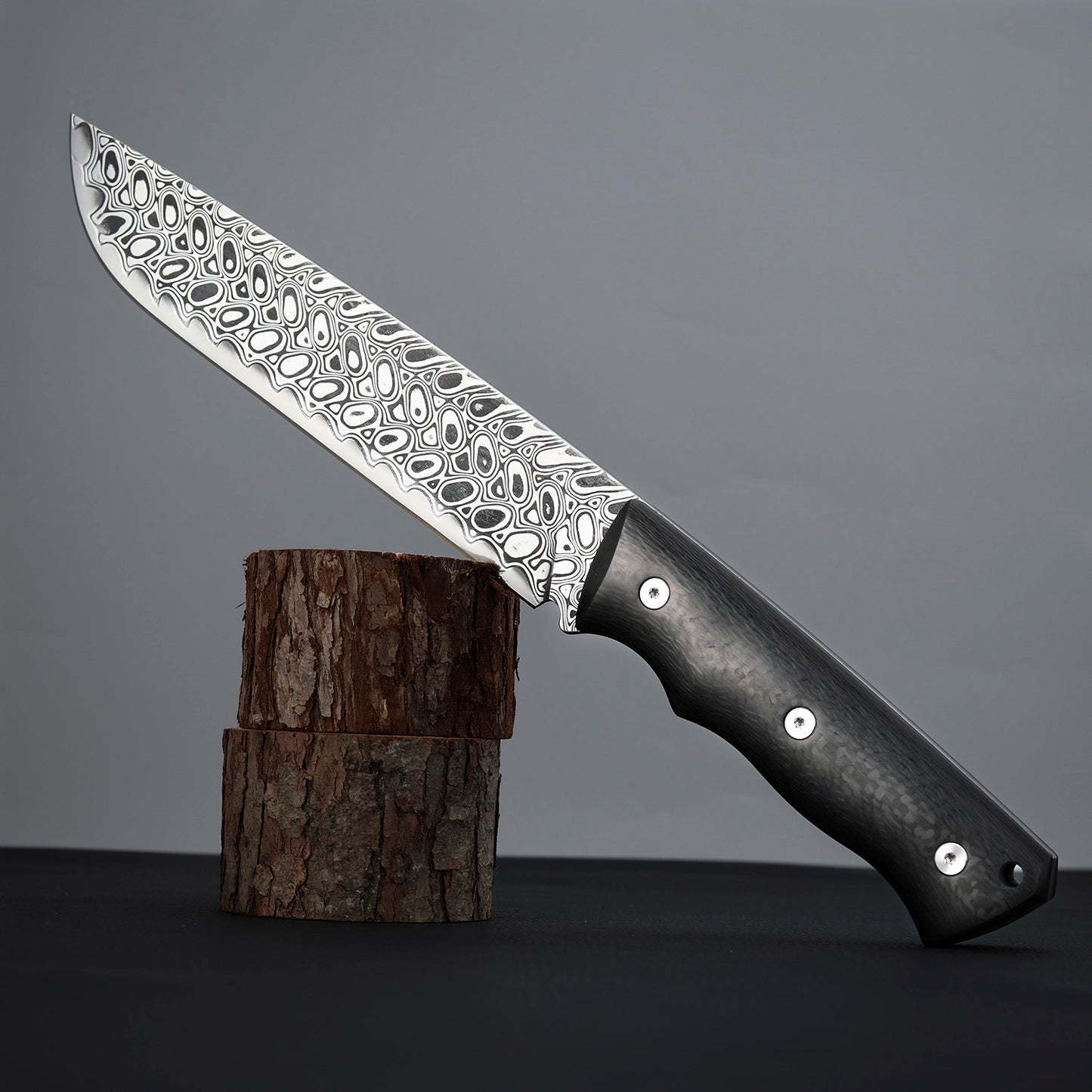 Damacore Knife DC18N 6.9" Hunter with Carbon Fiber