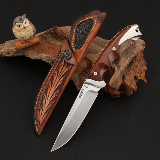 Custom Fixed Blade Knife in Elmax Steel