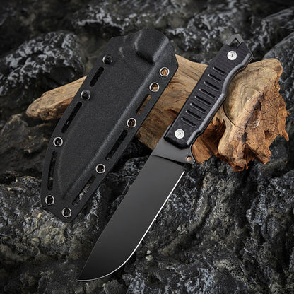 5.2 Inch Fixed Blade Knife, CobalMax Steel with Kydex Sheath