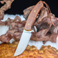 Full Tang Fixed Blade Knife with Ironwood