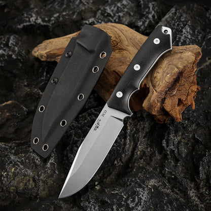 4.7 Inch DC53 Steel Fixed Blade Knife with Kydex Sheath