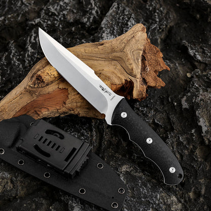 5.6 Inch Fixed Blade Knife, CobalMax Steel with Kydex Sheath