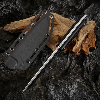 5.2 Inch Fixed Blade Knife, CobalMax Steel with Kydex Sheath