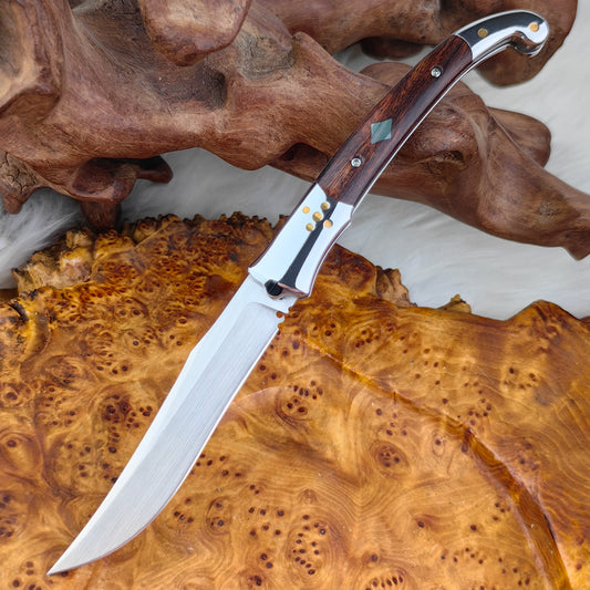 Laguiole Pocket Knife in M390 Steel, Ironwood