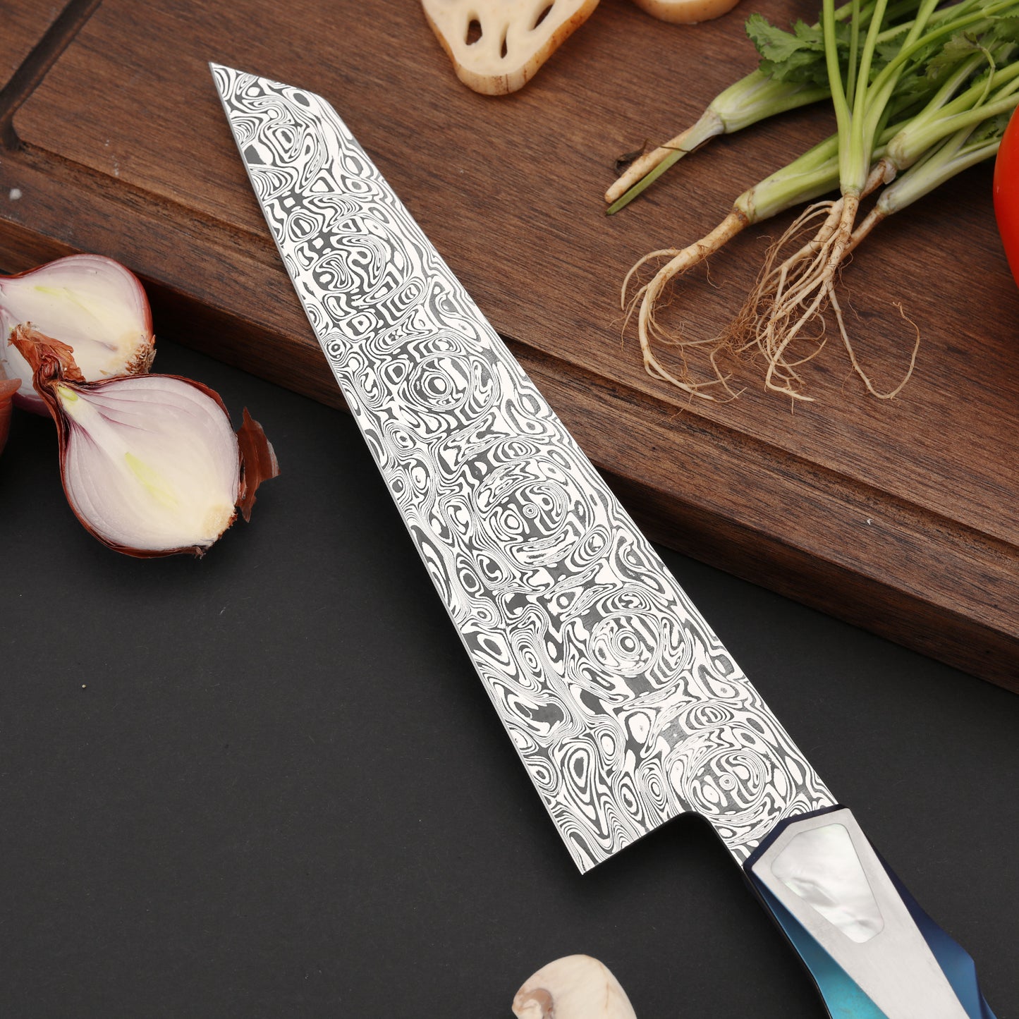 Cuchillo de cocina personalizado de serie limitada