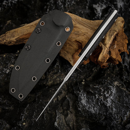 5 Inch DC53 Steel Fixed Blade Knife with Kydex Sheath