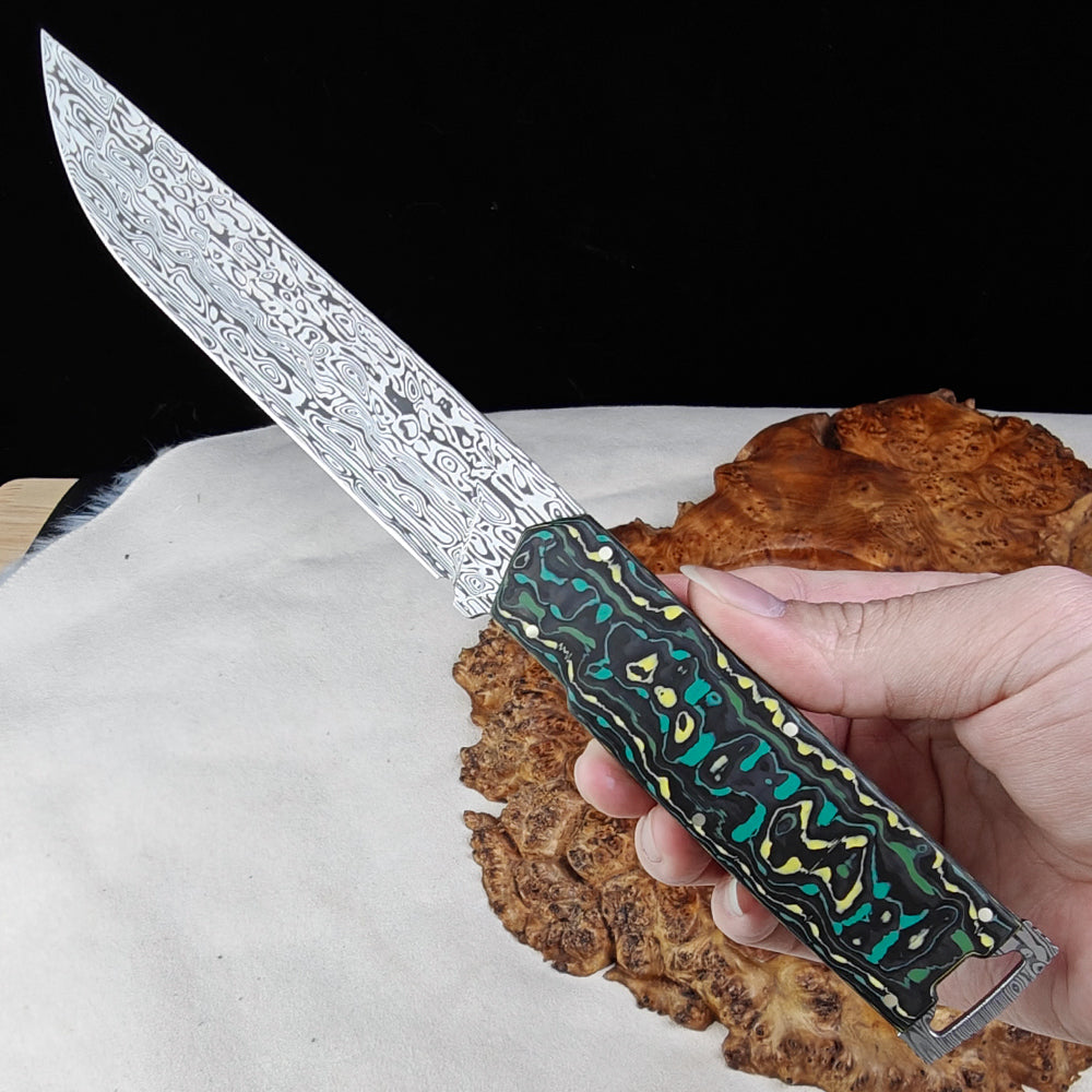 Detachable Integrated Knife and Fork Design Camping Knife