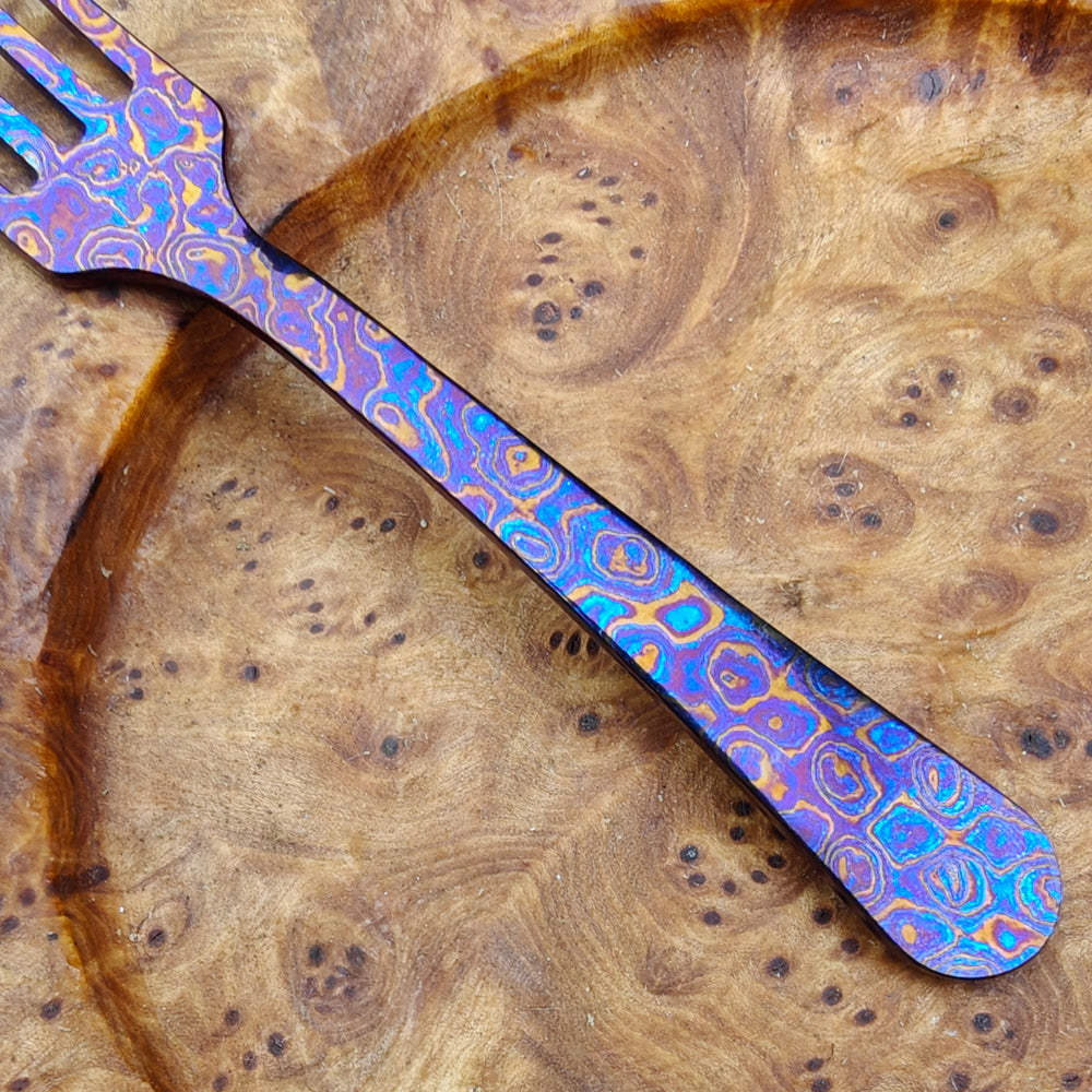 Custom Fork in Timascus