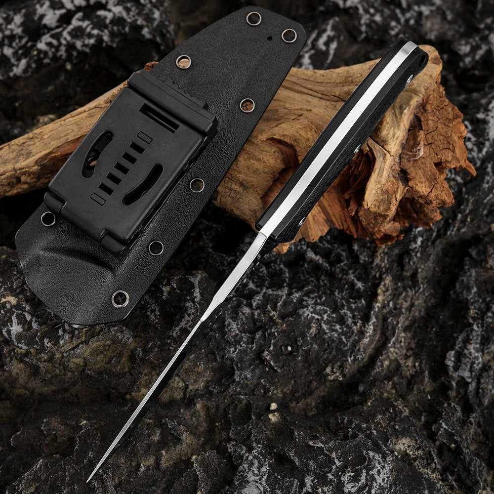 5.6 Inch Fixed Blade Knife, CobalMax Steel with Kydex Sheath