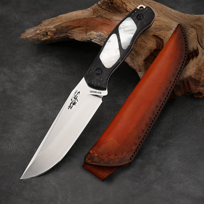4.5" Fixed Blade Knife SLD-Magic Carbon Fiber
