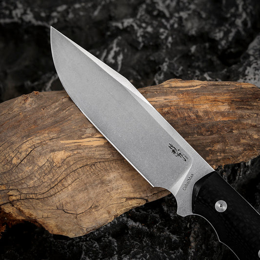 4.9 Inch Fixed Blade Knife, CobalMax Ⅱ Steel, Kydex Sheath