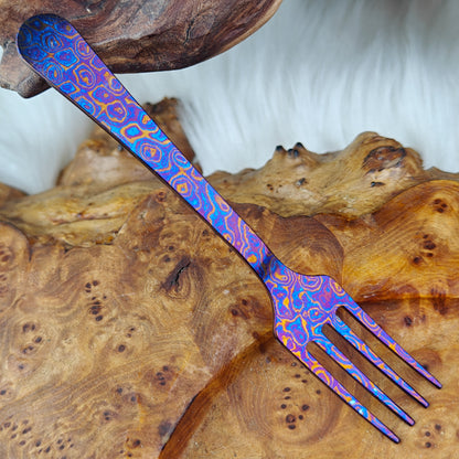 Custom Fork in Timascus