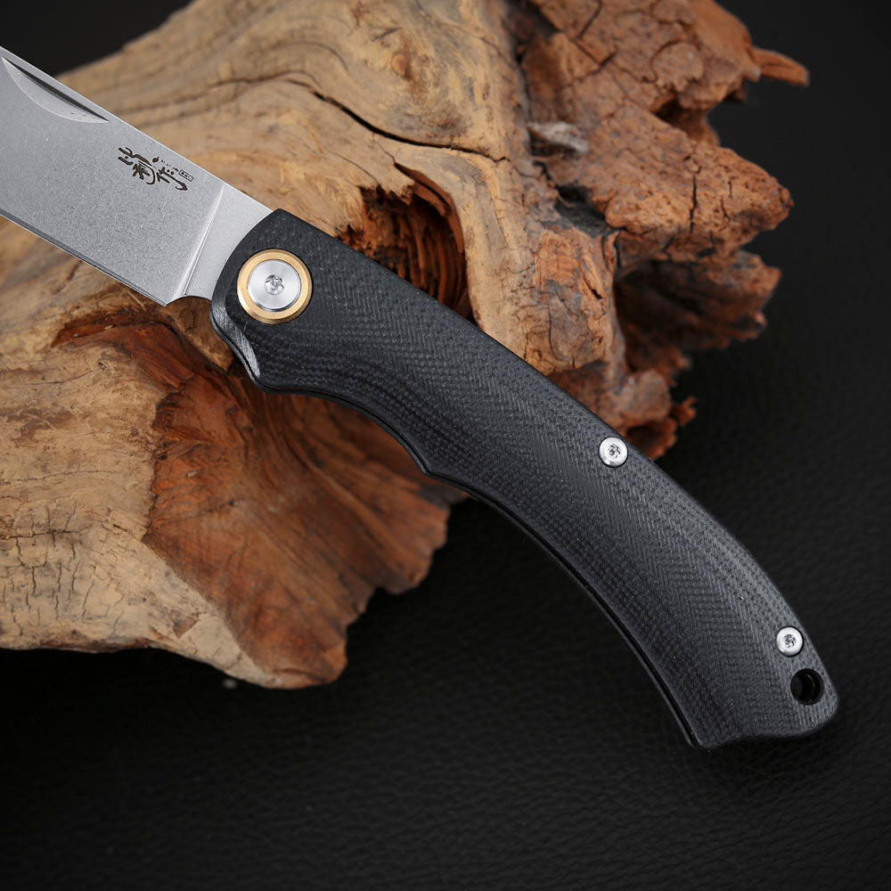 3 Inch Slip Joint Pocket Knife, CobalMax Steel, G10