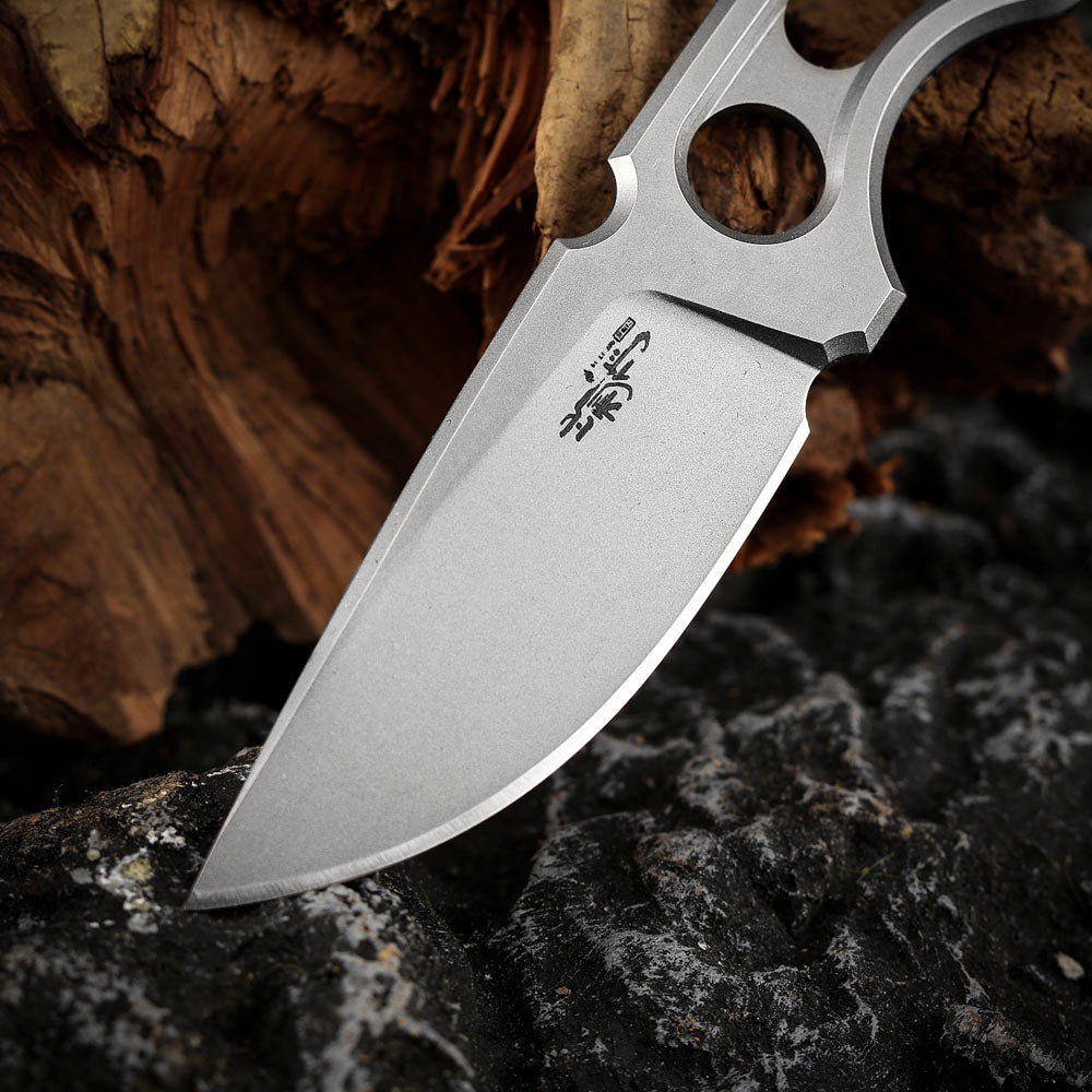 Neck Knife 2" Vanax Steel with Kydex Sheath