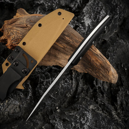 4.9 Inch Fixed Blade Knife, CobalMax Ⅱ Steel, Kydex Sheath