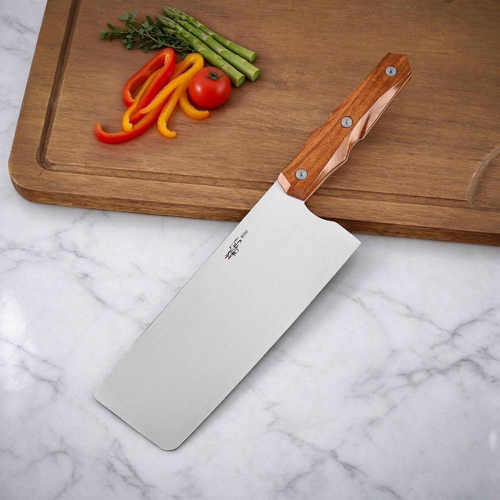 8 Inch Kitchen Chef's Knife M390 Steel, Ironwood