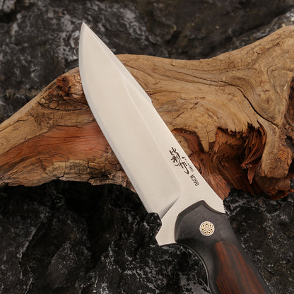 Fixed Blade Knife M390 Steel 5" Convex Edge Blade