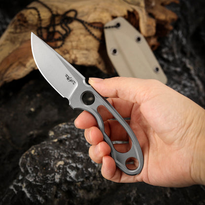 Neck Knife 2" Vanax Steel with Kydex Sheath