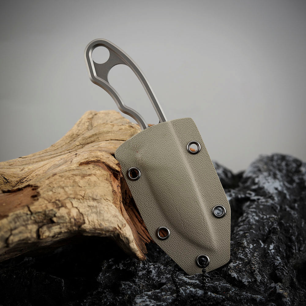 Neck Knife 2" Vanax Steel with Kydex Sheath