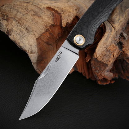 3 Inch Slip Joint Pocket Knife, CobalMax Steel, G10