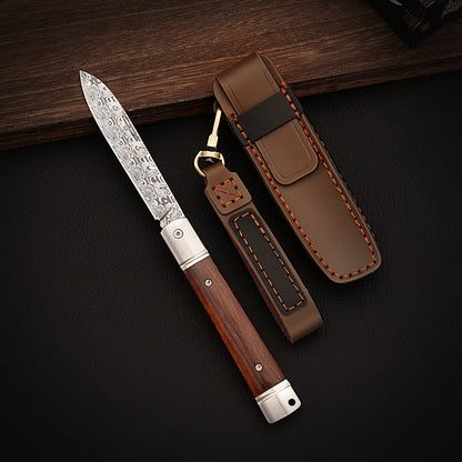 2.95 inch Slip Joint Pocket Knife 2.95" Damasteel