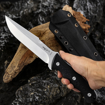 5.6 Inch Fixed Blade Knife, CobalMax Steel with Kydex Sheath