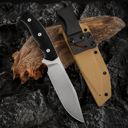 4.9 Inch Fixed Blade Knife, CobalMax Ⅱ Steel, Kydex Sheath