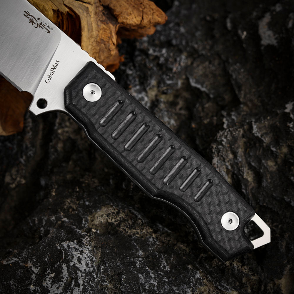 5.2 Inch Fixed Blade Knife, CobalMax Steel with Kydex Sheath