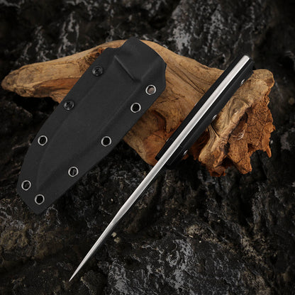 4.7 Inch DC53 Steel Fixed Blade Knife with Kydex Sheath