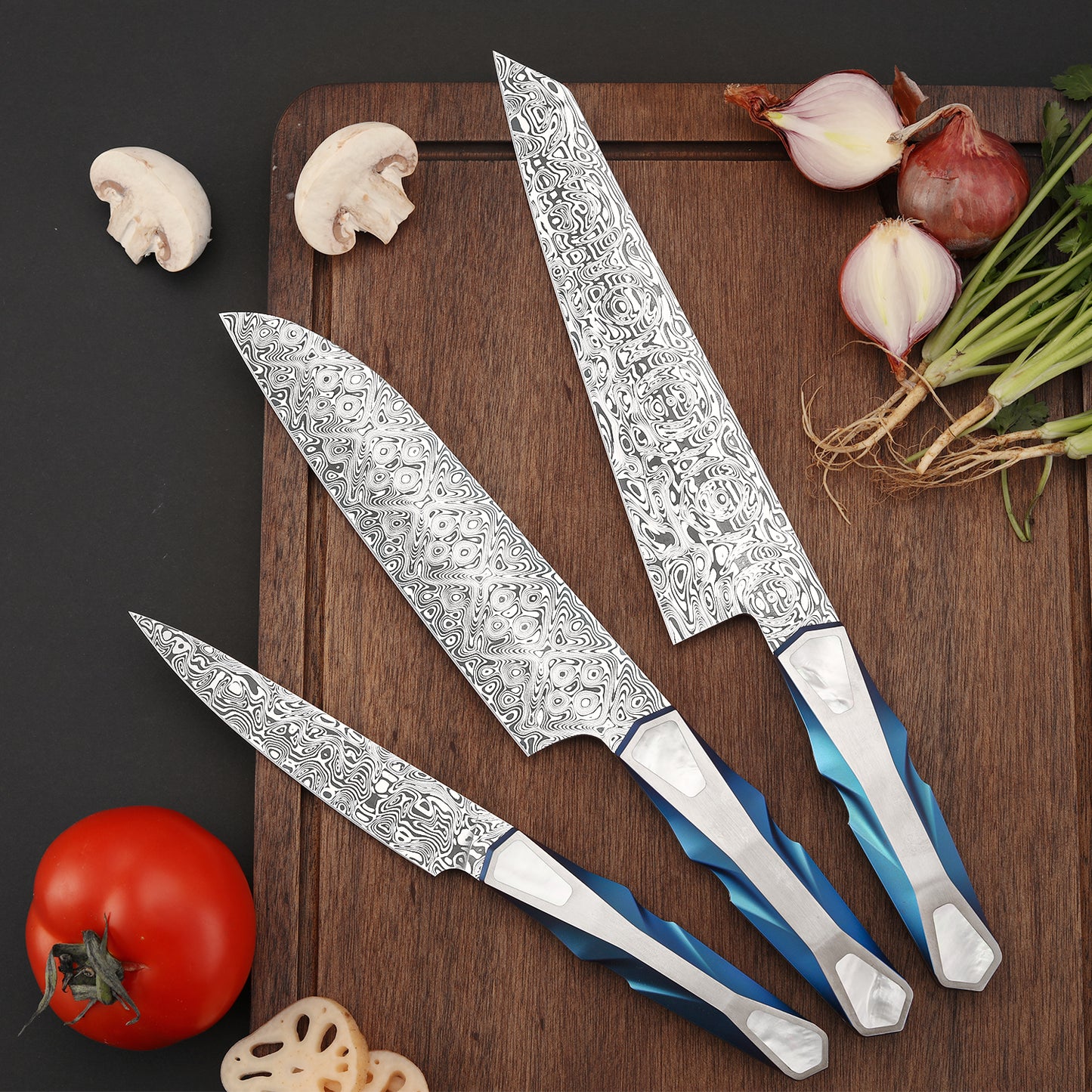 Cuchillo de cocina personalizado de serie limitada