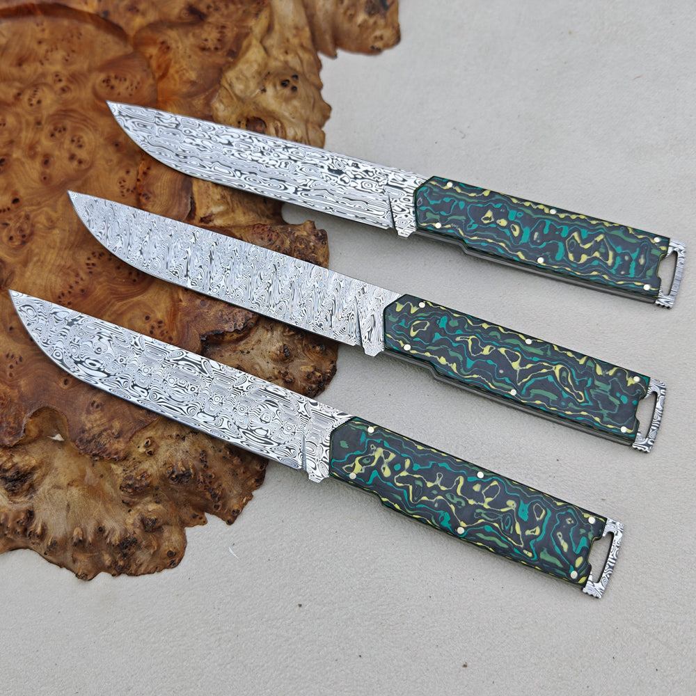 Detachable Integrated Knife and Fork Design Camping Knife