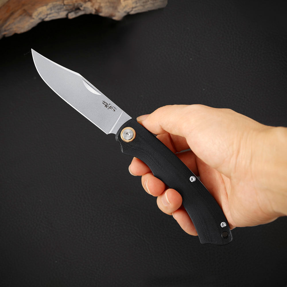 3 Inch Slip Joint Pocket Knife, CobalMax Steel, G10